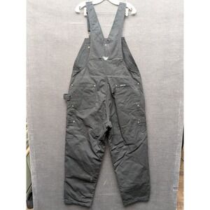 Vintage Walls Insulated Blizzard Pruf Overalls Black Large 38-40 Ski Snow Work